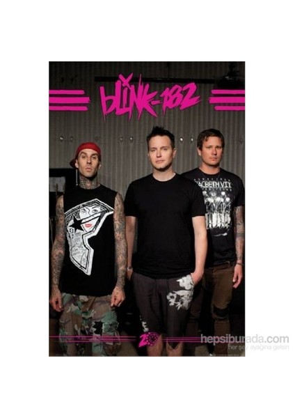 Blink 182 Euro Tour Maxi Poster