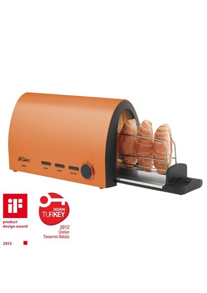 Fırrın Ekmek Kızartma Makinesi-Turuncu