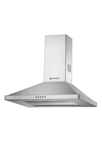 Ec-Ch 1420 X60 Piramit Paslanmaz Inox Davlumbaz