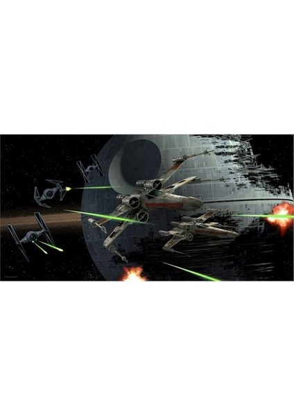 Star Wars Tie Fighter Vs X-Wing Sertleştirilmiş Cam Poster
