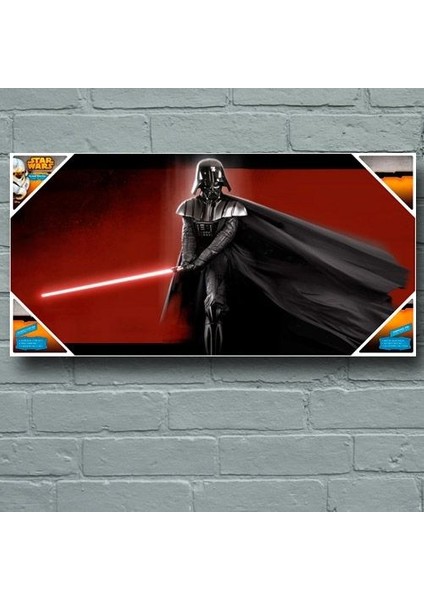 Star Wars Darth Vader Sertleştirilmiş Cam Poster