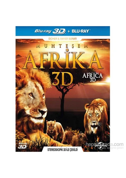 Amazing Africa - Muhteşem Afrika (3D Blu-Ray Disc)