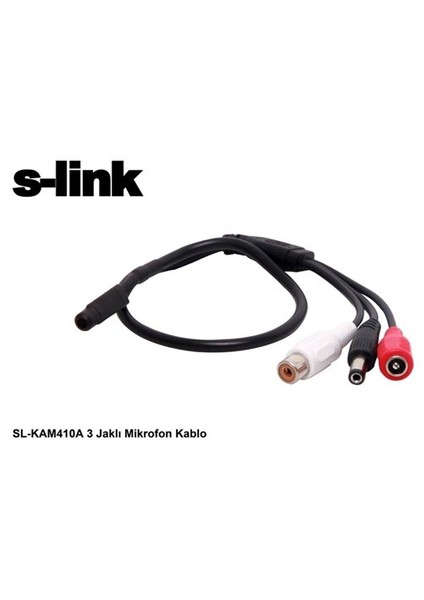 Sl-Kam410a 3 Jaklı Mikrofon Kablo fiyatları