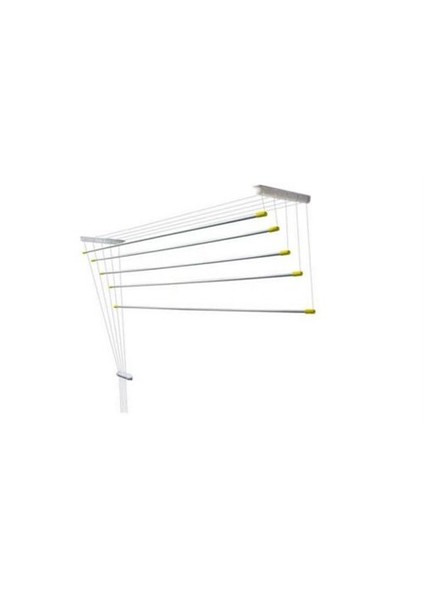 Çukurova Asansörlü Çamaşır Kurutma Askısı 7 Çubuklu 175 Cm