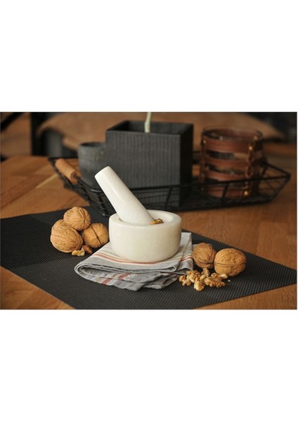 Mayasa Karbeyaz Taş Havan