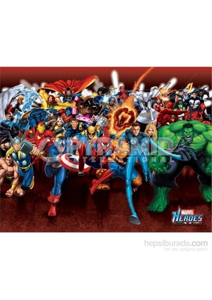 Marvel Heroes Attack Mini Poster