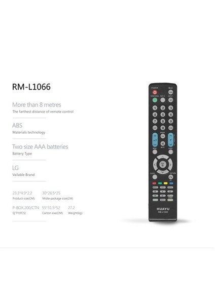 Rml-1066 Lg Lcd Tv Kumandasi
