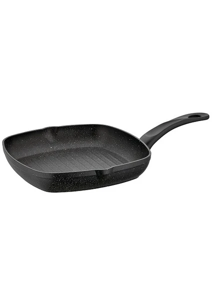 Vilma Grill Granit Tava 28 cm Siyah