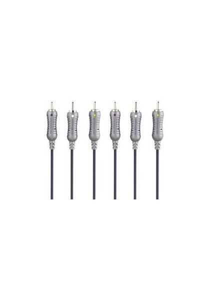 Bandrıdge Vl5300 3Rca To 3Rca 1.5 Metre