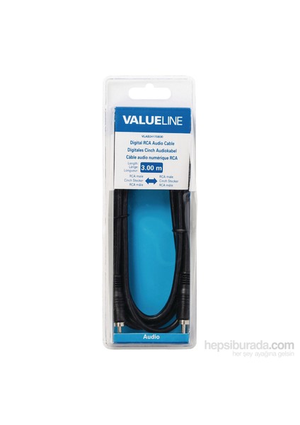 Vlab24170b30 Rca-Rca Kablo 3M
