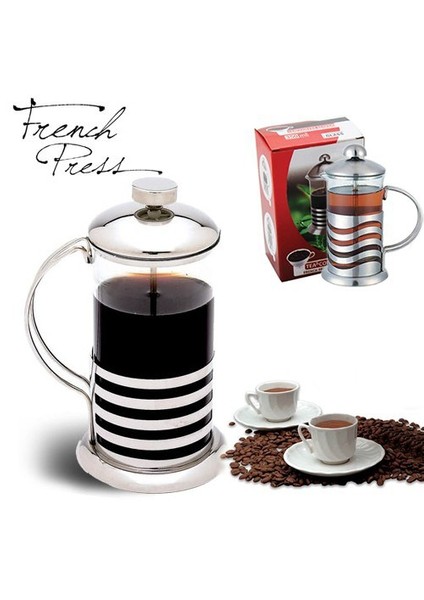 Elite Home Süzgeçli Çay ve Kahve Kupası French Press