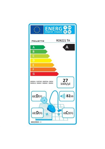 RO6221 X-Trem Power 750W Cyclonic Toz Torbasız Elektrikli Süpürge