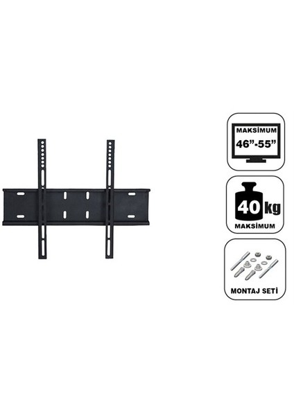 46''-55'' Sabit A Plus Duvar Askı Aparatı