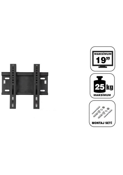 19'' -49 Ekran Sabit A Plus Askı Aparatı