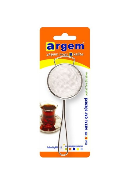 A1038 Metal Çay Süzgeci