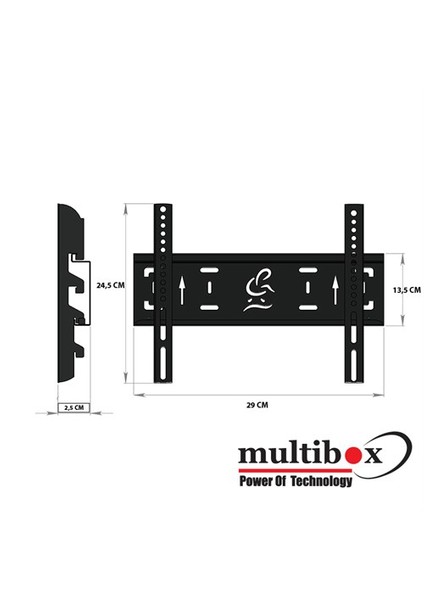 Mb-32 19" - 37" Sabit Askı Aparatı