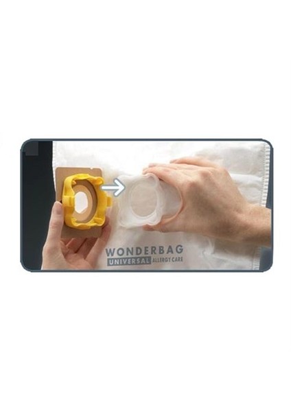 Wonderbag Universal Anti-Alerji Toz Torbası ( 1 Pakette 4 Adet)