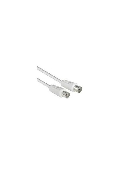 Blk-F3y057bf10m-Wht Altın 10M Coax,M/M 90Db Anten Kablosu