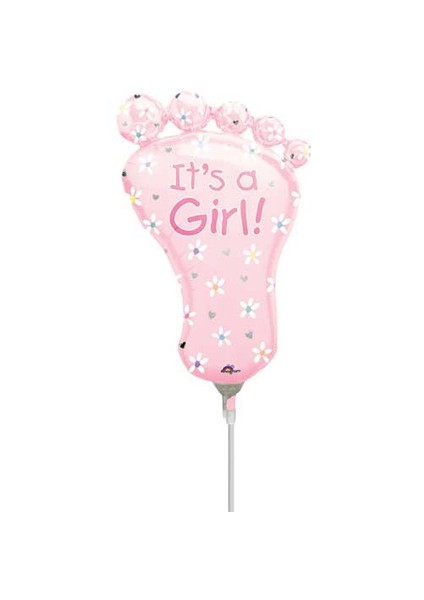 It's A Girl Minishape Folyo Balon