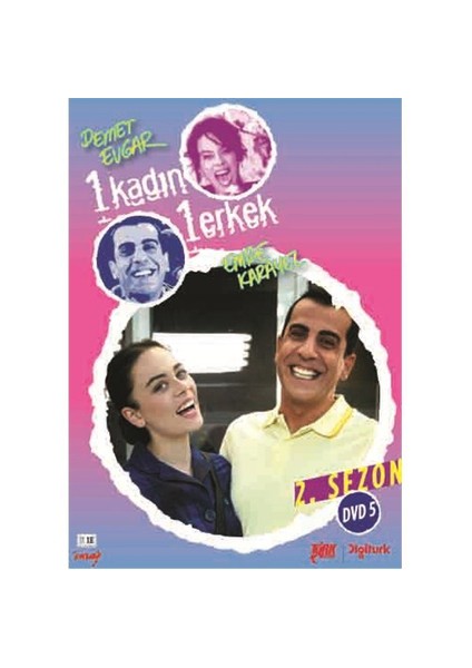 1 Kadın 1 Erkek Sezon 2 DVD 5 (2 Disc)