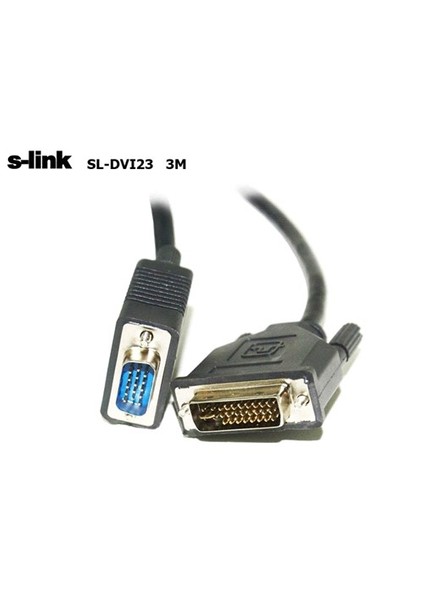 Sl-Dvı23 24+5M To Vga M 3M Dvı Kablosu