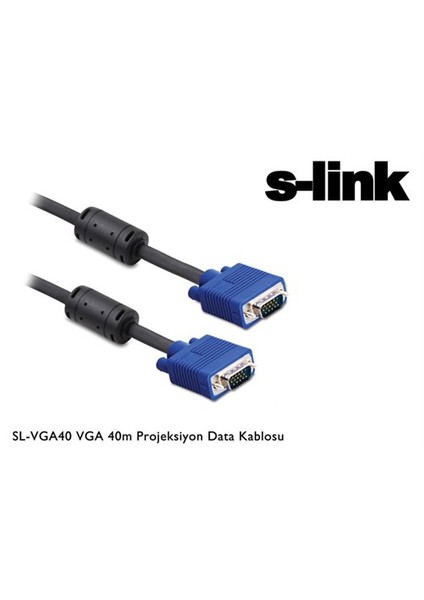 Sl-Vga40 Vga 40M Projeksiyon Data Kablosu