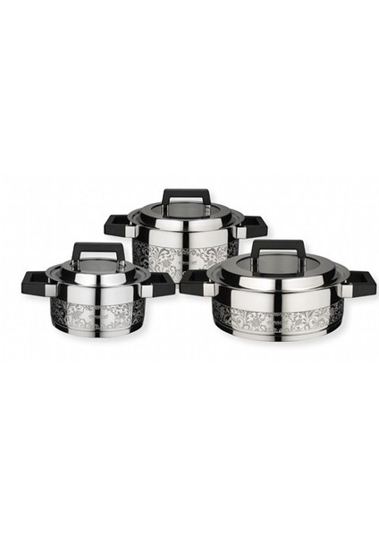 Patara 6 Parça Tencere Takımı Dekorlu