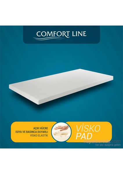 Comfort Line Çift Kişilik Visco Pad 160 x 200 cm