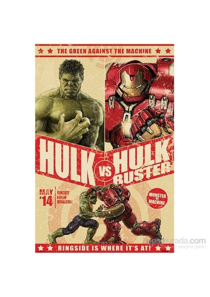 Maxi Poster Age Of Ultron Hulk Vs Hulkbuster