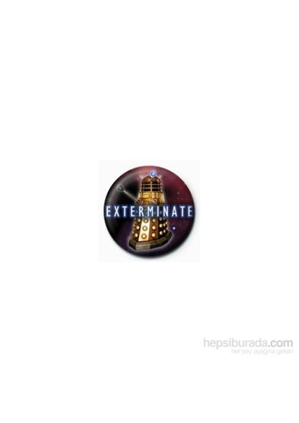 Rozet - Doctor Who - Exterminate Dalek