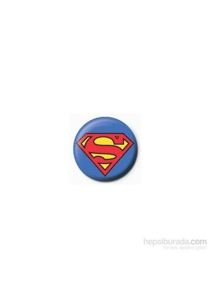 Rozet - Superman Logo