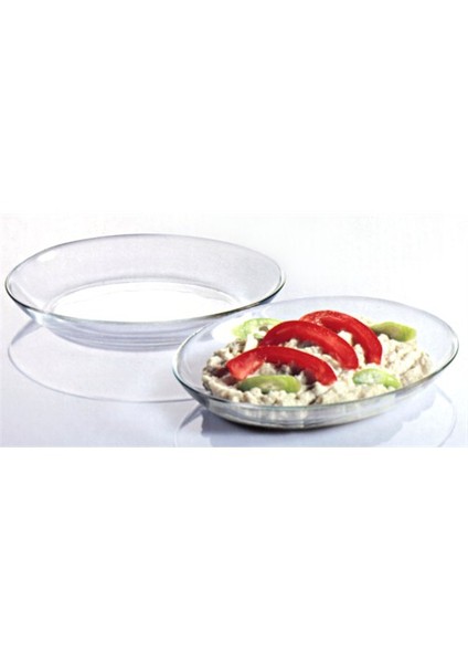 2'li İnvitation Oval Tabak 17 Cm