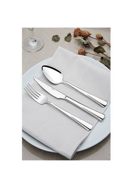 Elmas Sade 89P Kutulu Çatal-Kaşık-Bıçak Takımı