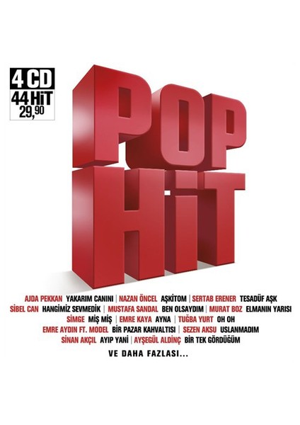 Pop Hit (4 Cd)