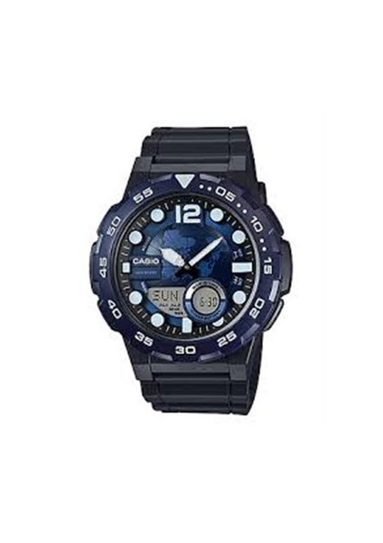 AEQ-100W-2AVDF Digital Erkek Kol Saati