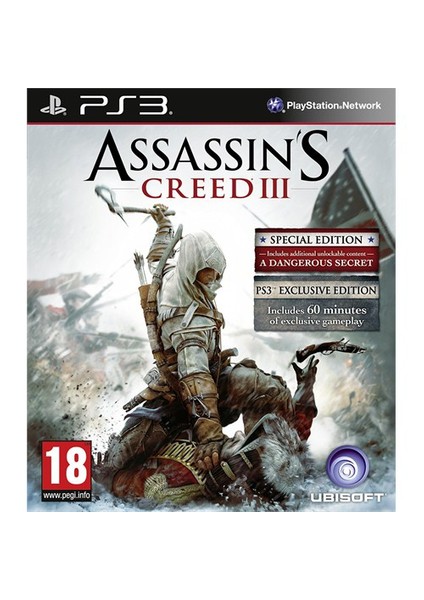 Assassins Creed III Special Ed.Psx3