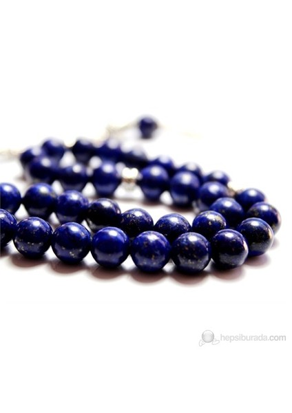 Lapis Taşı Tesbih 8 mm Küre Kesim