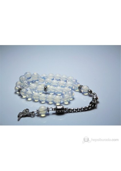 Opal Taşı Tesbih 8 mm Küre Kesim