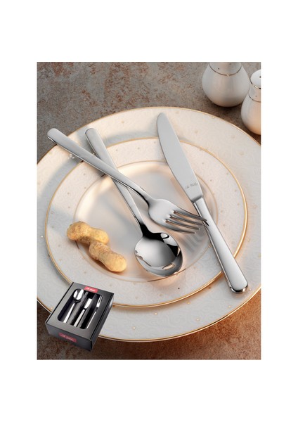 Kristal 24 Parça Pasta Takım
