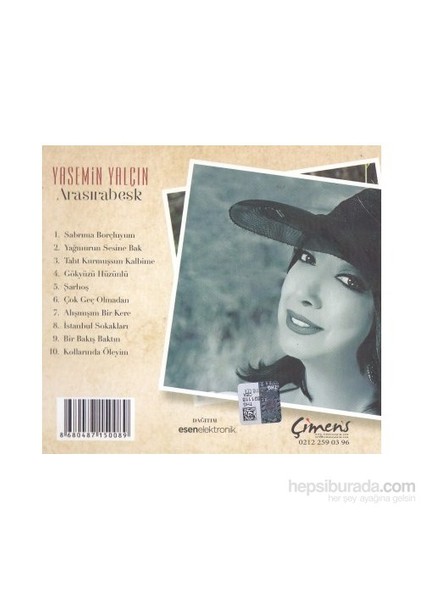 Yasemin Yalçın - Arasırabesk (CD)