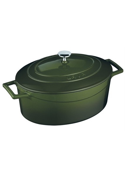 Oval Tencere - Çap(Ø)27 Cm. Yeşil