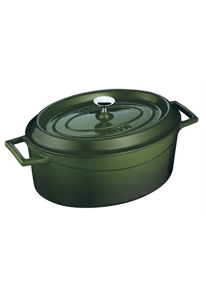 Oval Tencere - Çap(Ø)27 cm. Yeşil