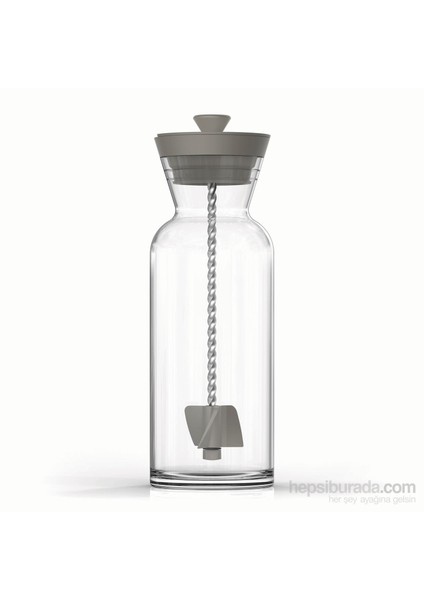Zest Glass Ayran Karıştırıcı - Gri