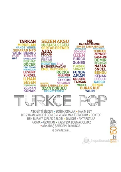 Türkçe Pop 150 (11 CD)