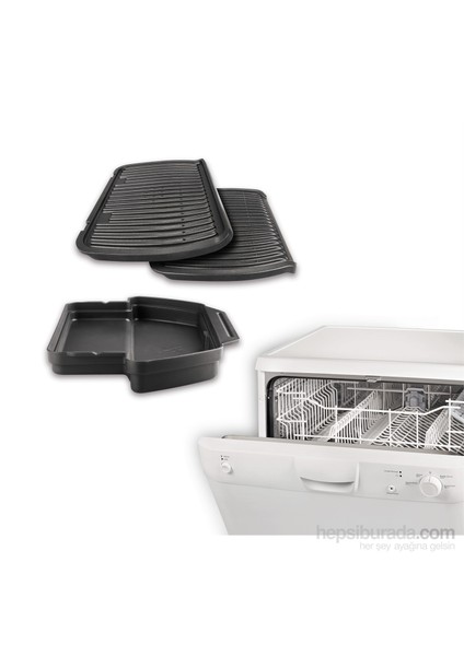 GC712D Optigrill+ Elektrikli Akıllı Izgara Tost Makinesi - 7211002441