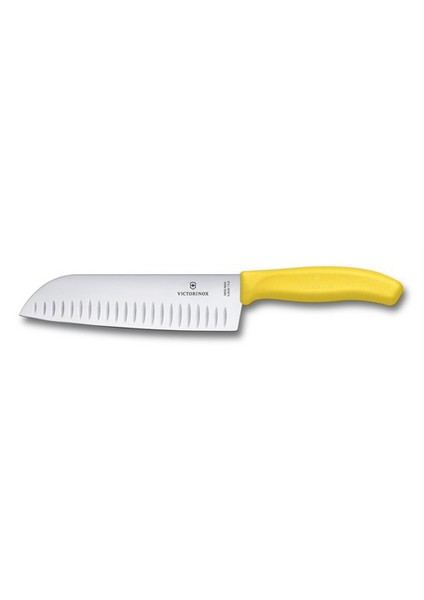 17Cm Santoku Bıçağı - Blisterli - Sarı