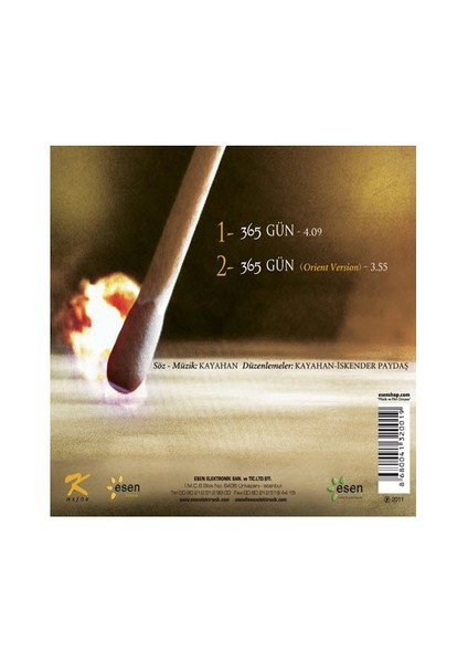 Kayahan - 365 Gün (CD)