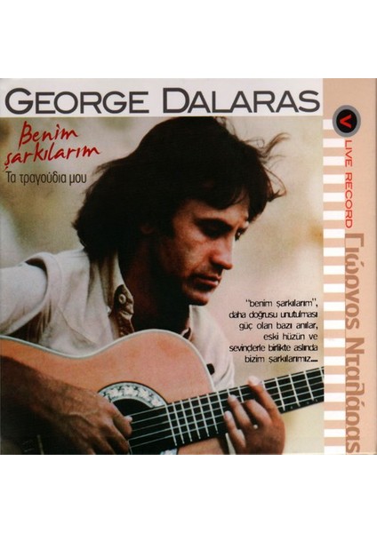 George Dalaras Benim Şarkilarim 2 Cd Box Set