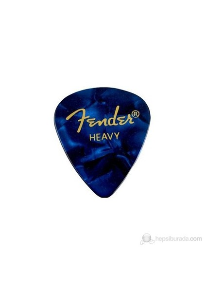 351 Shape Premium Picks, Heavy, 12 Pack, Blue