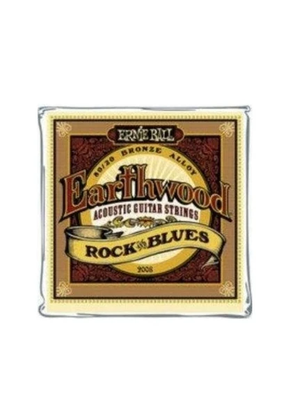 Ernie Ball 2008 - Rock - Blues 10-52 Akustik Gitar Teli